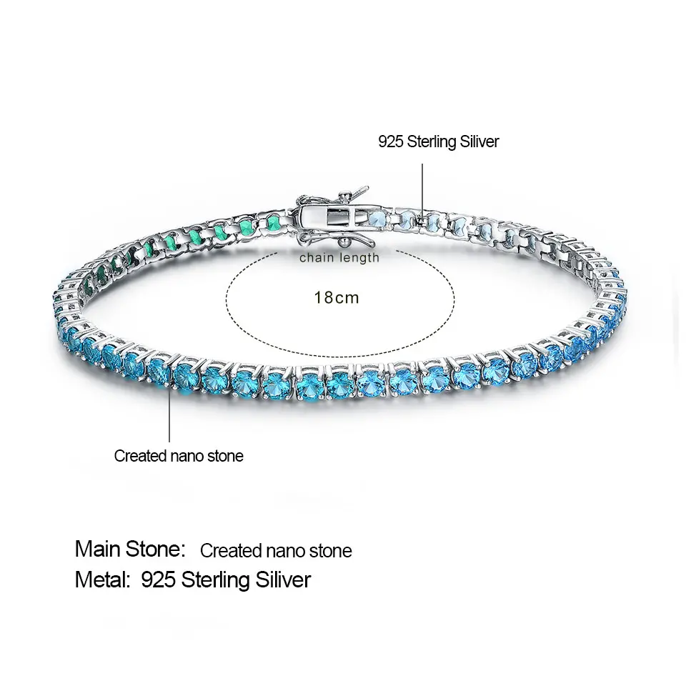 Rich-Color-Created-Nano-Rainbow-Gemstone-Bracelet-For-Women-925-Sterling-Silver-Jewelry-Romantic-Wedding (14)
