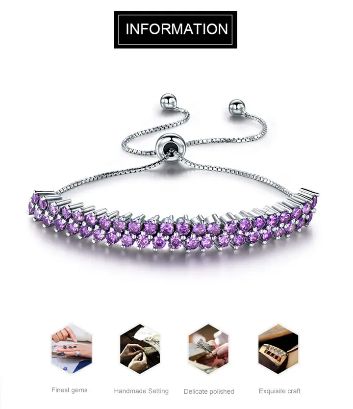Genuine-925-Sterling-Silver-Bracelets-Bangles-For-Women-Nano-Amethyst-Gemstone-Elegant-Party-Gift-Wedding1 (6)