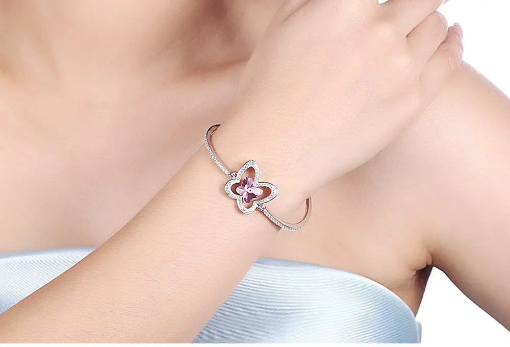 Crystal-Real-925-Silver-Bracelet-Butterfly-Pink-Blue-Bracelets-Romantic-Jewelry-For-Women-Girls-Festival (13)