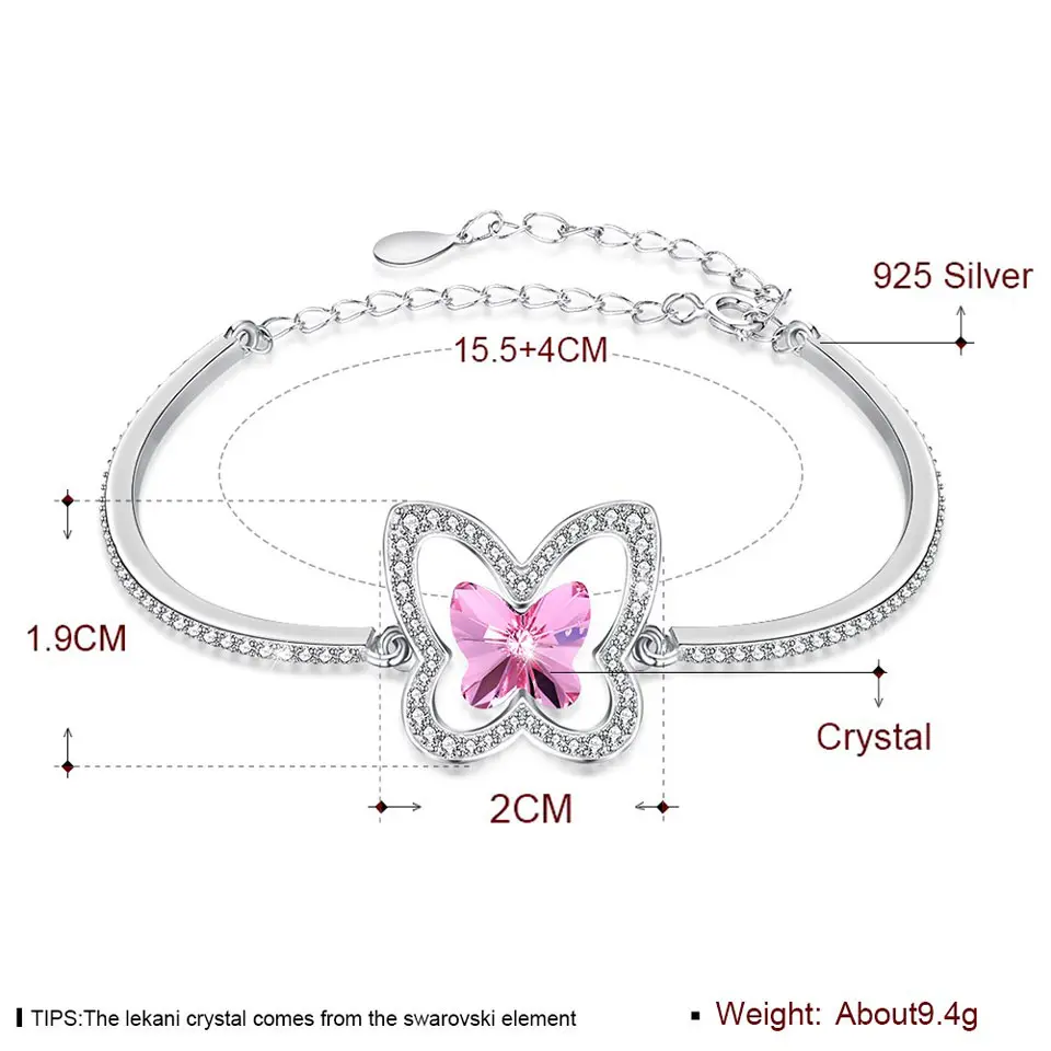 Crystal-Real-925-Silver-Bracelet-Butterfly-Pink-Blue-Bracelets-Romantic-Jewelry-For-Women-Girls-Festival (4)
