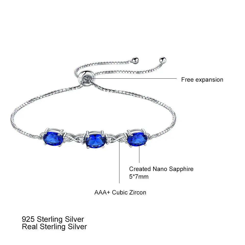 Real-925-Silver-Bracelet-Oval-Created-Nano-Blue-Sapphire-Bracelets-Bangles-Free-expansion-Romantic-Jewelry (5)