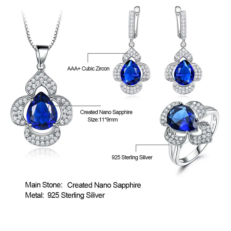 925-Sterling-Silver-Jewelry-Set-for-Women-Blue-Sapphire-Gemstone-Ring-Pendant-Drop-Earrings-Female (5)