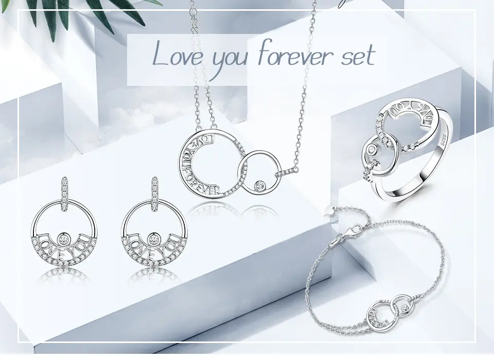 Trendy-Letter-Jewelry-925-Sterling-Silver-Bracelet-Chain-Earrings-Rings-For-Women-Mother-s-Day (8)