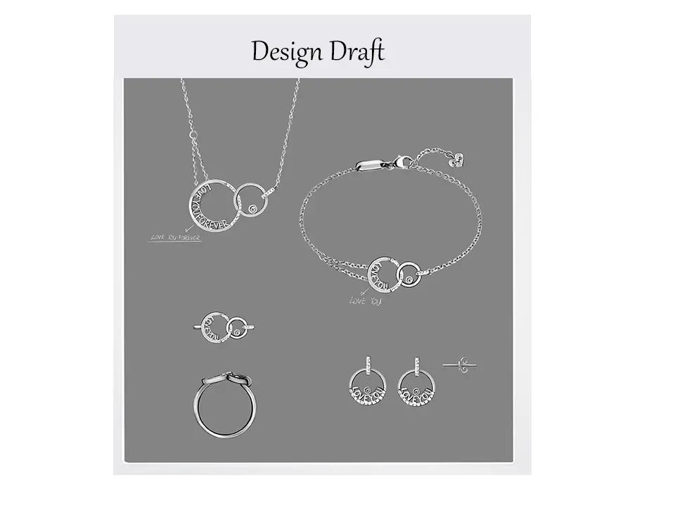 Trendy-Letter-Jewelry-925-Sterling-Silver-Bracelet-Chain-Earrings-Rings-For-Women-Mother-s-Day (10)