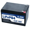 AGA 12.8V 12Ah LiFepo4 battery for Alarm Systems, Ride-on Toys