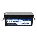 AGA 12.8V (12V) 400AH 5.12kWh super Performance Lithium LiFepo4 battery with 200A internal BMS