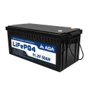 AGA 48V 50Ah Deep Cycle Lithium iron Phosphate LiFepo4 solar battery