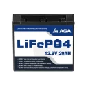 AGA 12.8V 20Ah 256Wh LiFePO4 battery lithium iron phosphate