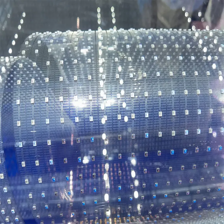 LED crystal film screen