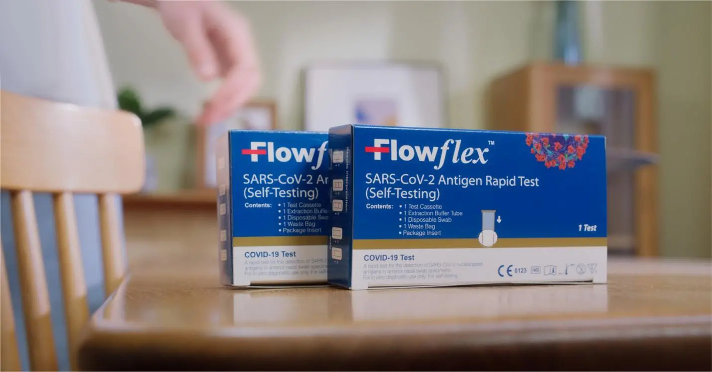 Flowflex rapid antigen test