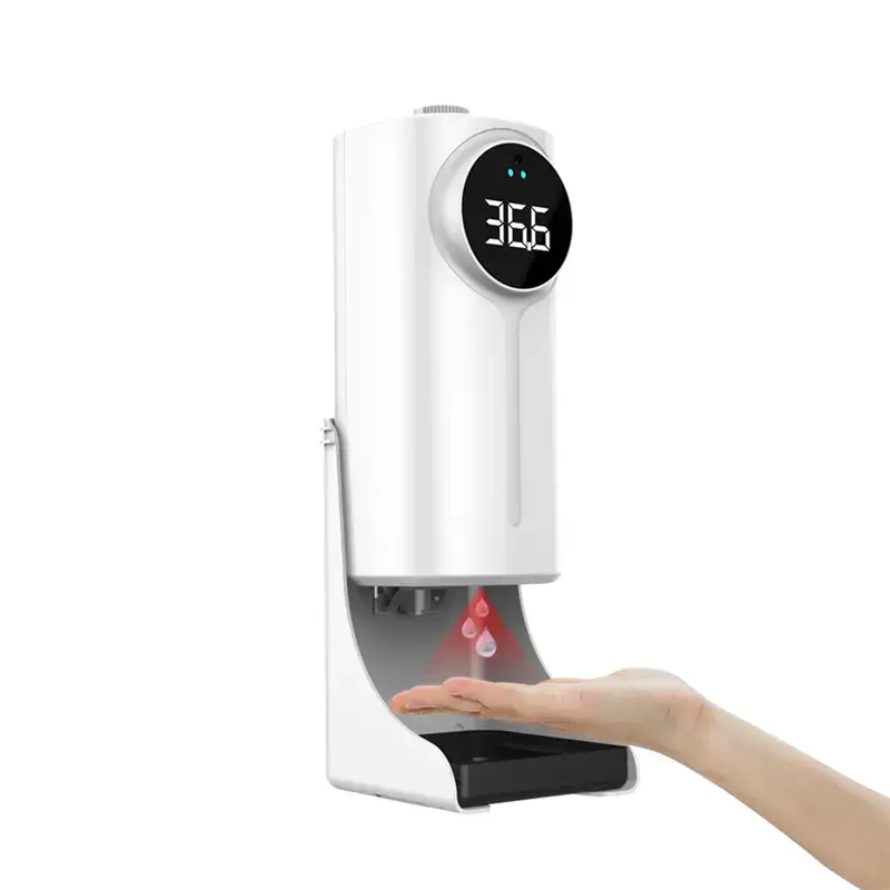  The K9 Pro Plus Intelligent Sensor Soap Dispenser Non-contact Infrared Thermometer