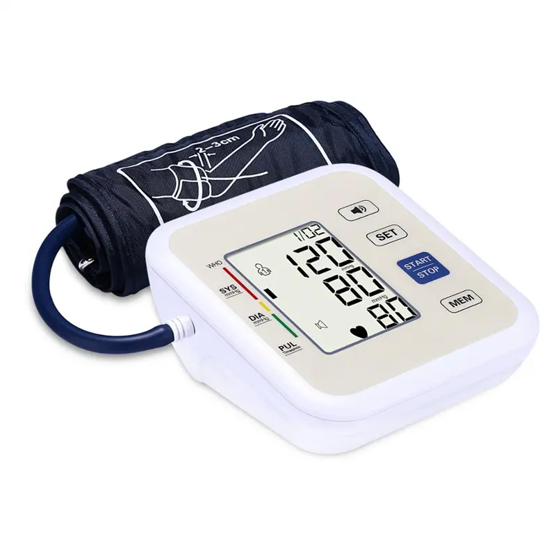 Wrist digital blood pressure monitor