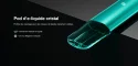 Pod d'e-liquide cristal Profitez du vapotage avec des niveaux de liquide clairement visibles. Contrôle de l'état de l'e-liquide Une vue élégante et exquise