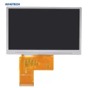 4.3 inch with capacitive touch RGB interface 300nits 480x272 resolution IPS LCD display