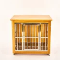 Classic design fusion home Wooden dog cage