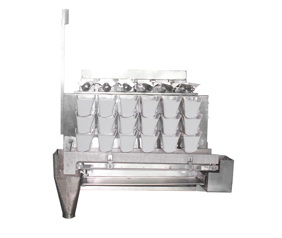 Screw Feeding Weigher For Weighing Beef 60g 30bags/min