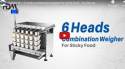 Highdream—6 Heads Combination Weigher For Sticky Food, Ice Fish Etc.