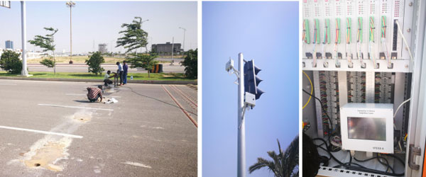 Traffic Actuated Signal control project in Pakistan
