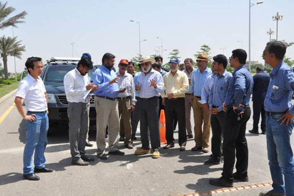Traffic Actuated Signal control project in Pakistan