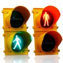 High Flux Pedestrian Traffic Light