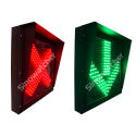 600mm Red Cross + Green Arrow LED Traffic Light
