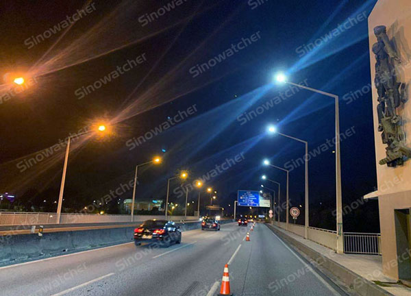 Street Light project in Portugal Feb of 2022