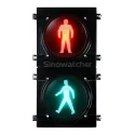 200mm High Flux Red and Green Pedestrian Crossing Light