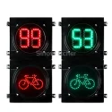 300mm RG Countdown Timer + RG Bicycle Traffic Signals