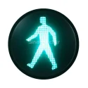 200mm High Flux Green Pedestrian Traffic Light Module