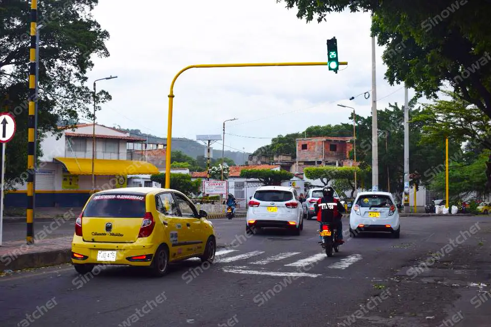Traffic light project in Colombia