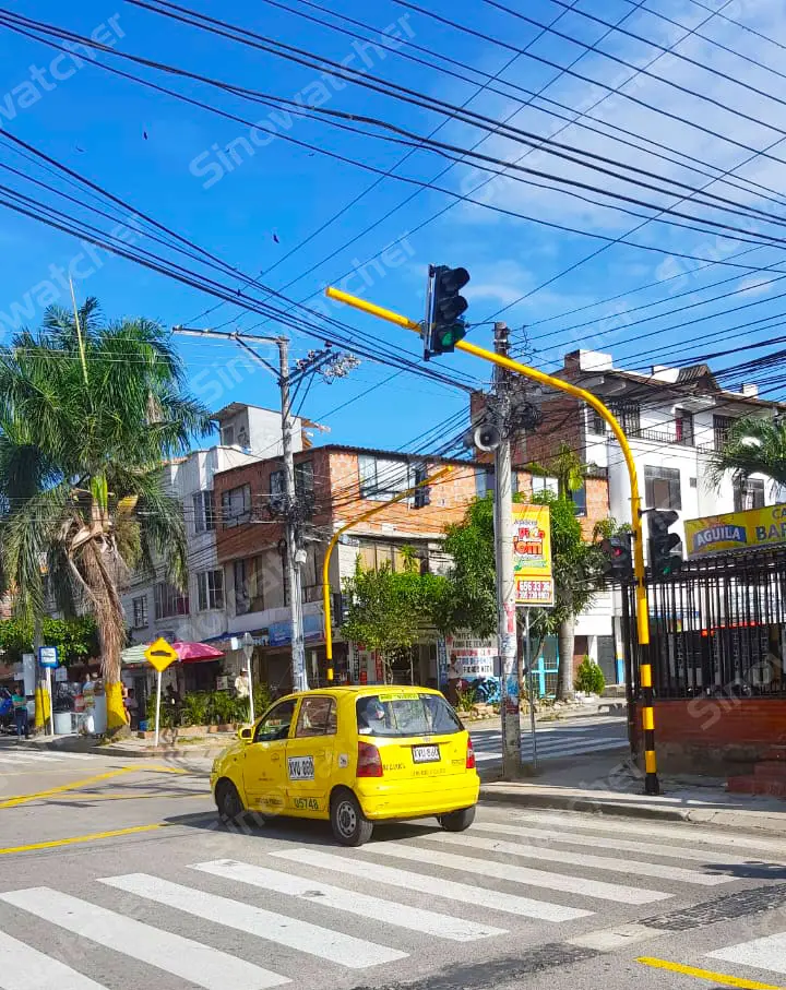 Traffic light project in Colombia