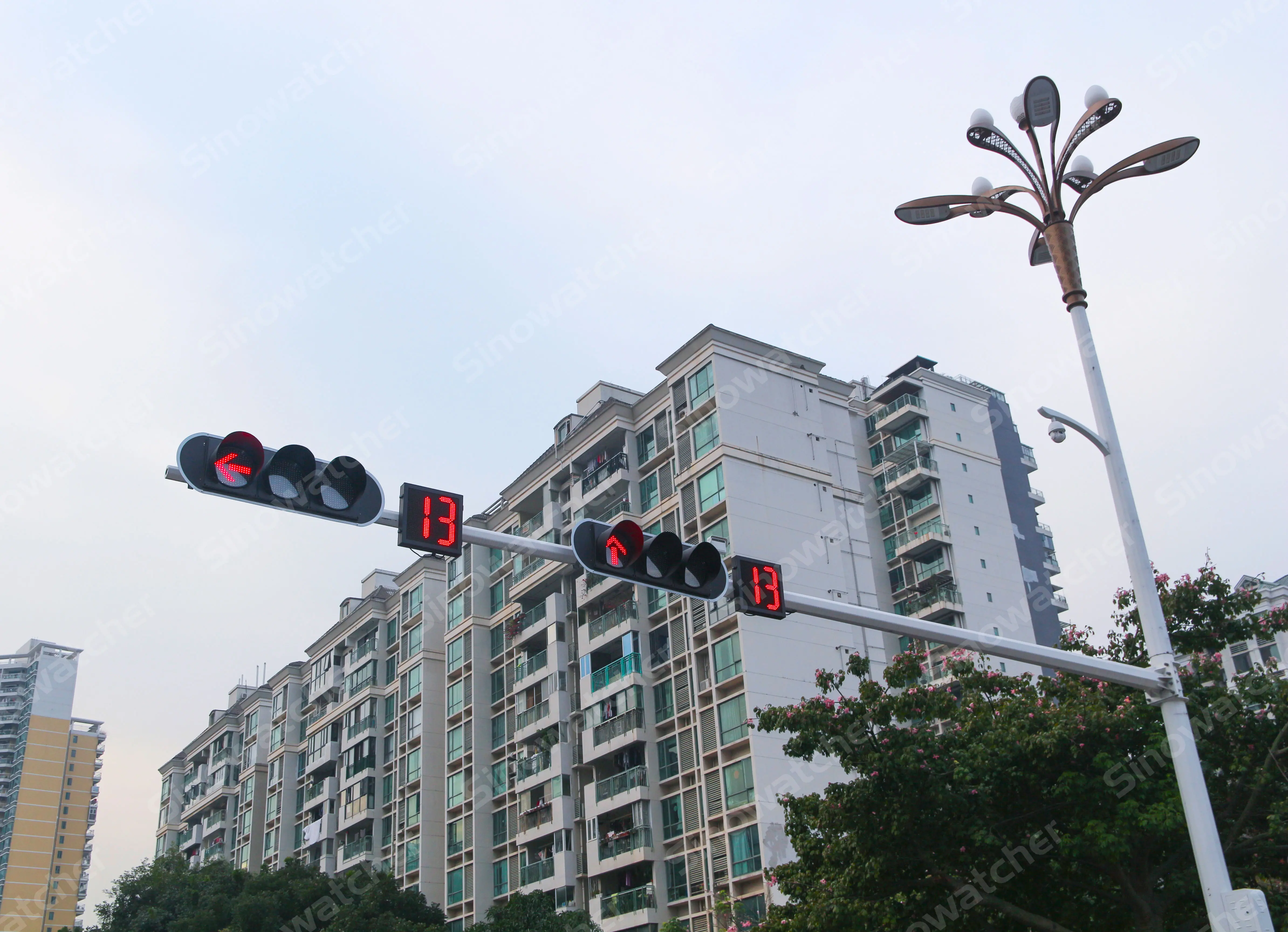 Led traffic light in Shenzhen