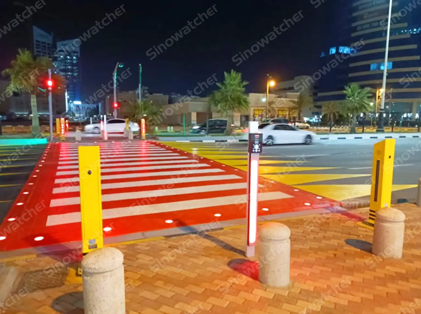 Pedestrian crossing solutions in Saudi Arabia（2）