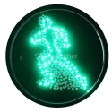 200mm Green Running Pedestrian Traffic Light Module