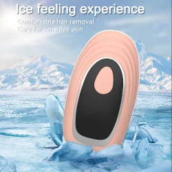 The use of the freezing point hair removal device