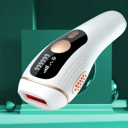 What is the operation process of the hair removal device?