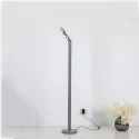 BFE-1030 High quality LED linear floor lamp for office Aluminum acrylic black white