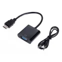 HDMI to VGA adapter with Audio 1080P output