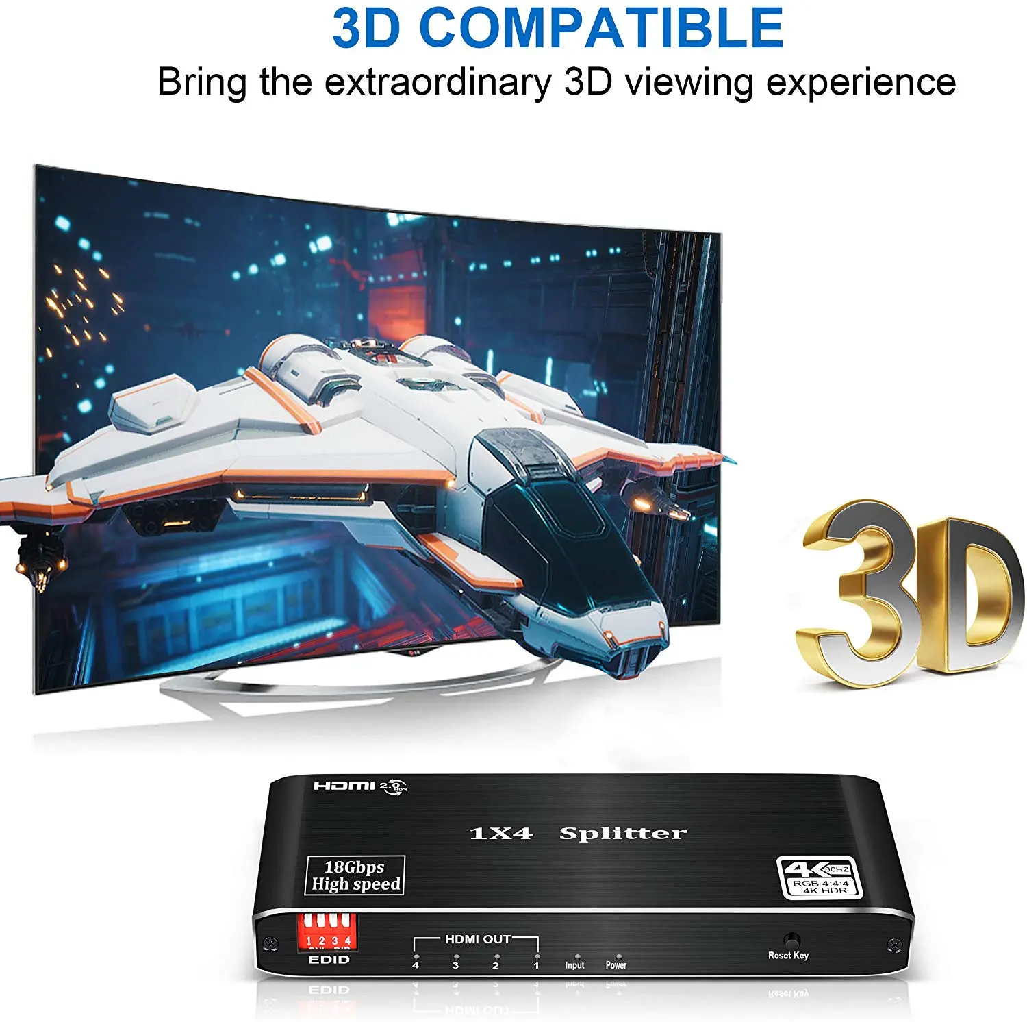 3D 4K HDMI Splitter (5)