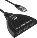 8K 60Hz 3x1 hdmi swtich with cable