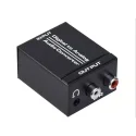Mini Digital Optical Toslink Coaxial to Analog RCA L/R with 3.5mm Audio converter