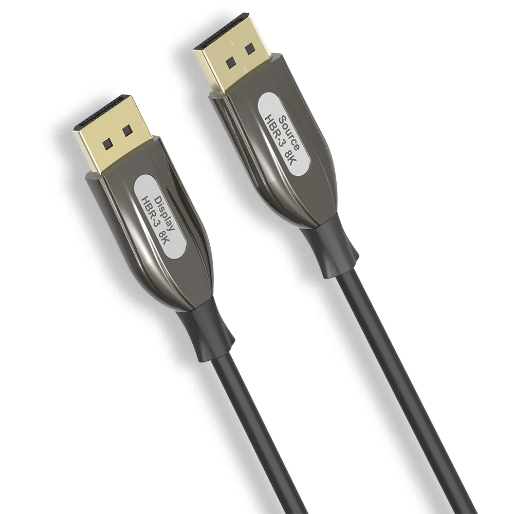 DisplayPort fiber cables