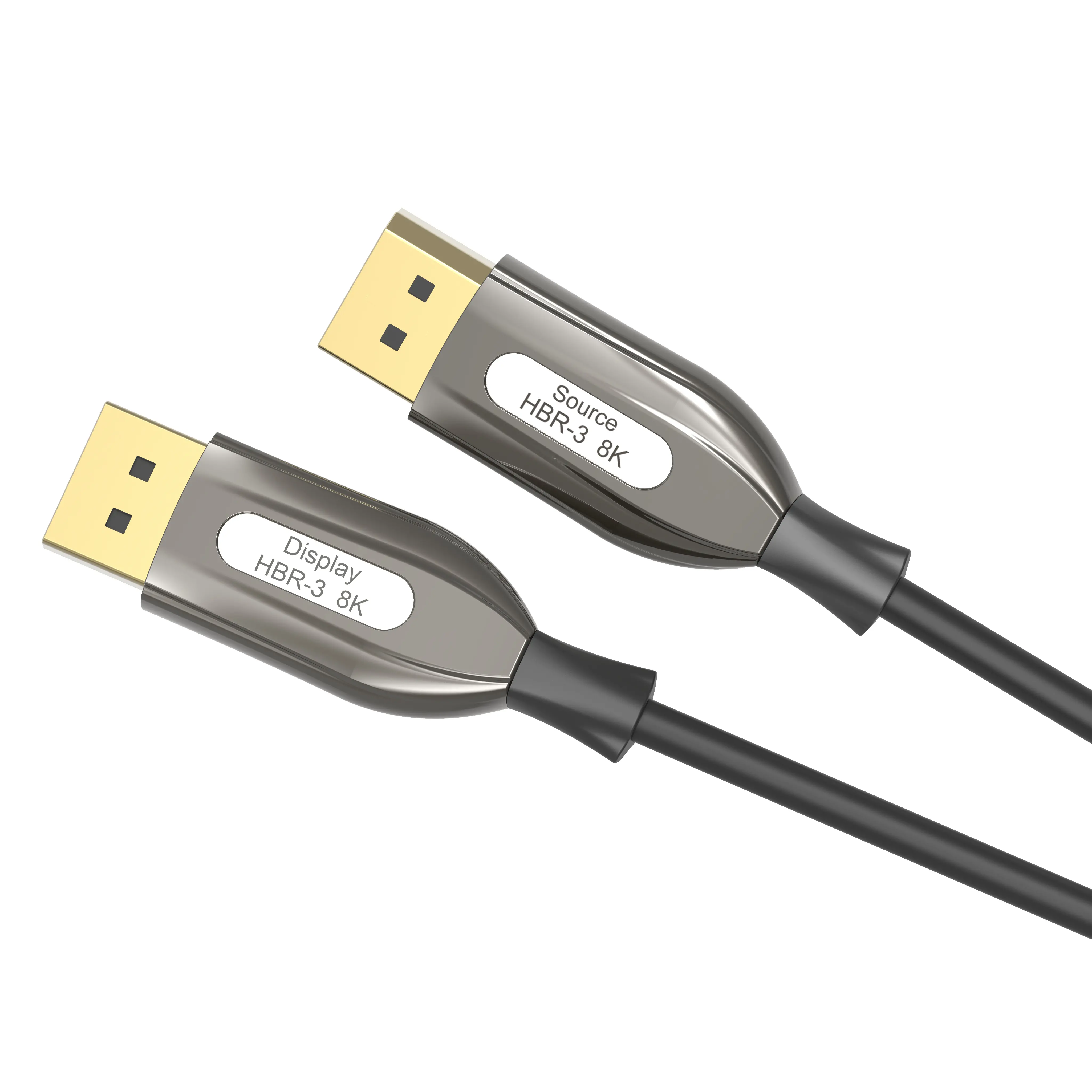 DisplayPort fiber cables