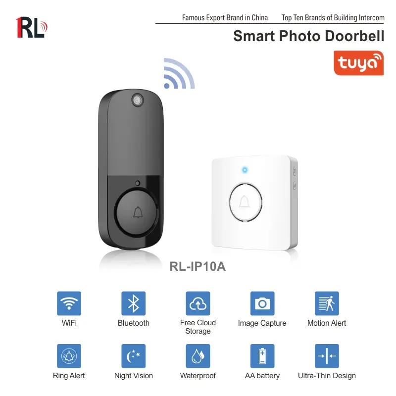 RL-IP10A Tuya WiFi smart photo doorbell (1)