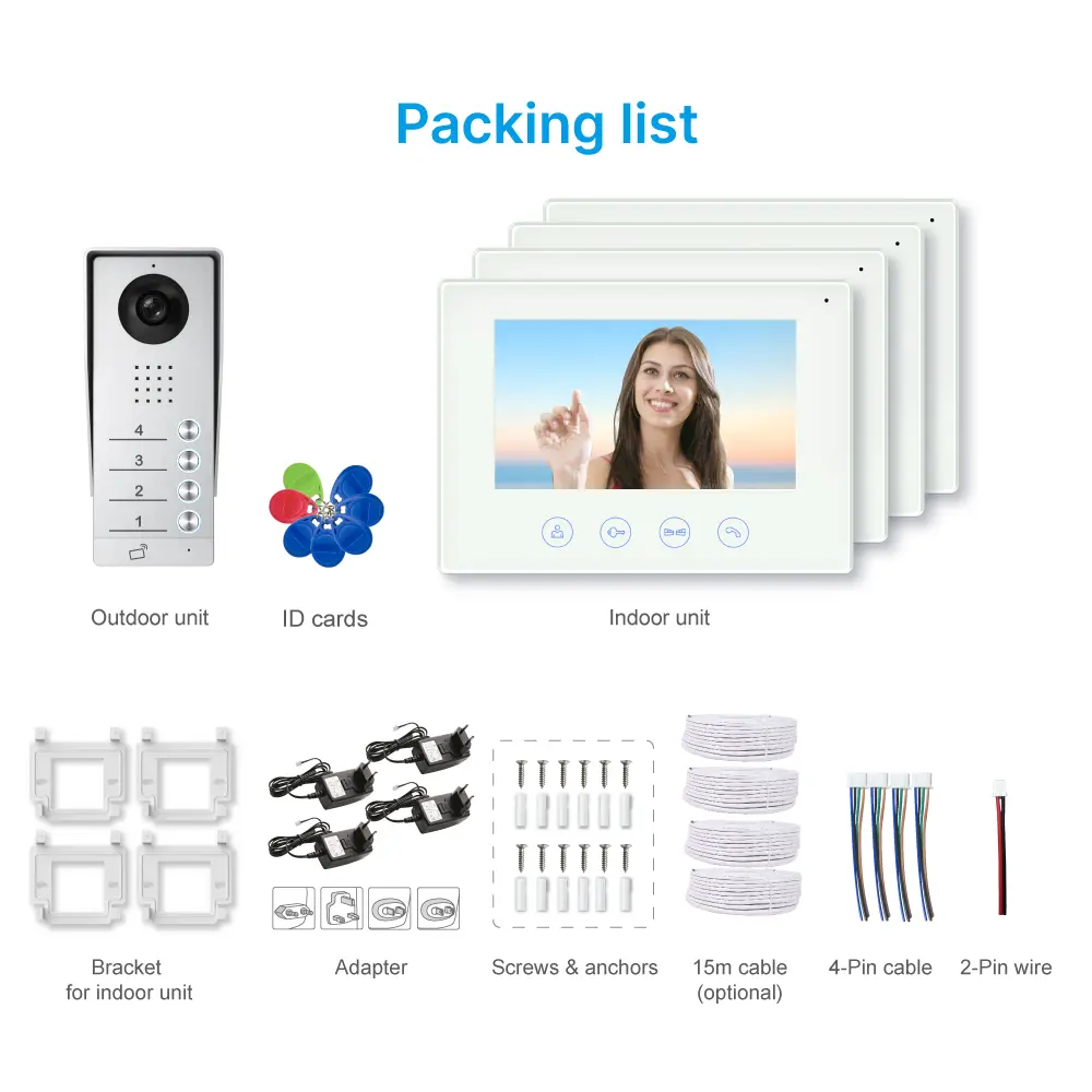 Video-door-phone,-RL-B17AE4-TY,-4-families,-4-wires,-Tuya-WiFi,-7”AHD-screen,-1024×600,-1080P-HD-camera,-hands-free,-ID-card-unlocking_11