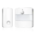 Wireless doorbell with motion night light, RL 3885FP, Kinetic Energy Motion Sensing Memory Function_m1