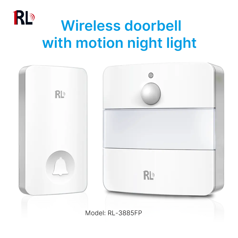 Wireless-doorbell-with-motion-night-light,-RL-3885FP,-Kinetic-Energy-Motion-Sensing-Memory-Function_01