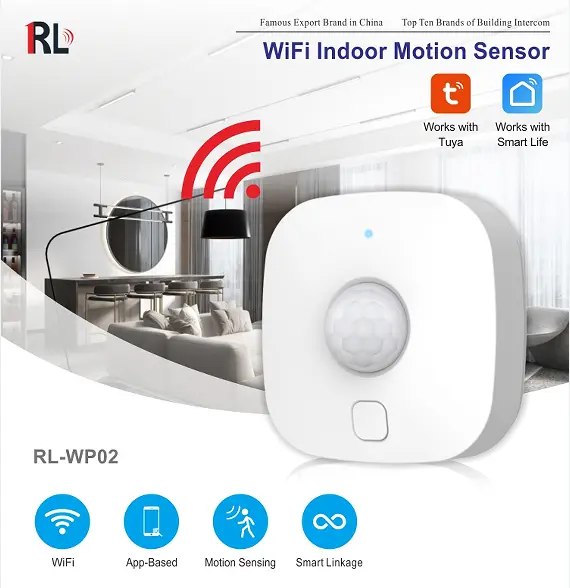 WiFi motion sensor alarm
