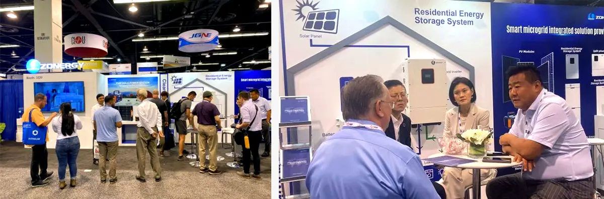 Zonergy Corporation made its debut in US SPI 2022, the largest solar energy exhibition in North America, to launch its Smart Energy products.