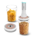 JP-2207 Electric Plastic Vacuum Storage Container - Kitchen Organizer Cereal Dry Food Storage Container